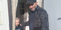 «Память гор» вручает подарки. - Ахвахский район