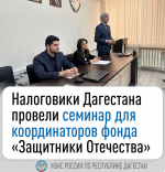 Налоговики Дагестана провели семинар для координаторов фонда «Защитники Отечества»