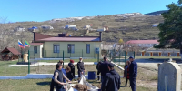 Первый субботник года - Ахвахский район