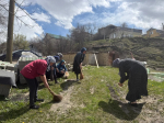 В поддержку общереспубликанского субботника.